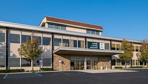 Exterior of the Albany Center for Education building