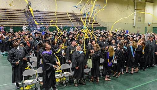 EOC students at commencement